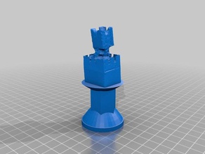 rook01-stephanie jeu d'échecs 3d print model - Mito3D
