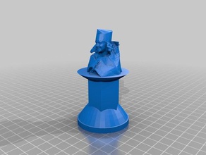 queen01-melanie chess 3d print model - Mito3D