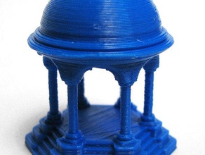 calibração do templo edifícios estruturas arquitetura frostgrave 3d print model - Mito3D