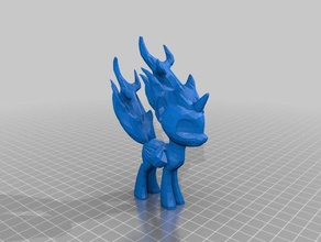 kopya fluttershy my little pony alicorn 3d baskı 3d print model - Mito3D