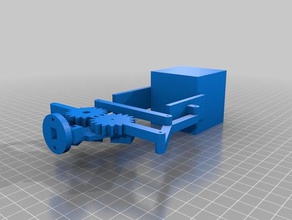 braço caterpillard paramétrico robô garra robótica personalizado 3d print model - Mito3D