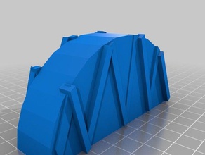 pedestrian bridge-amethyst 3d printing 3d print model - Mito3D