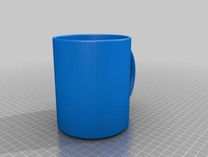 minha personalizado caneca de café a cozinha jantar 3d print model - Mito3D