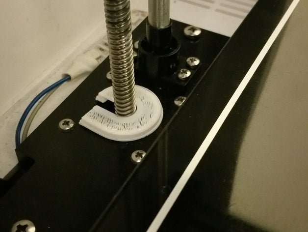 robo3d parafuso de avanço atualização rápida impressão do furo da tampa a impressora os acessórios parafusos levar adaptador rosca robo3dprinter r1 robo 3d eixo z 3D print model - Mito3D