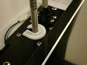 robo3d tornillo de actualización rápida impresión la tapa del orificio impresora accesorios conducir los tornillos llevar adaptador robo3dprinter r1 robo en 3d eje z 3d print model - Mito3D