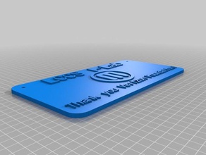 verizon sinal sinais logotipos personalizado 3d print model - Mito3D