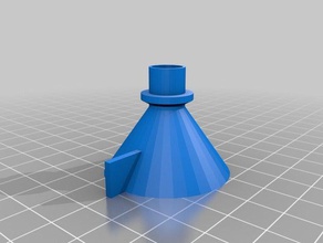 flask funnel 3d printing 3d print model - Mito3D