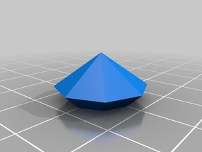 basic diamond 3d printing 3d print model - Mito3D