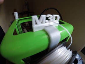 micro stampante 3d esterno filamento guida accessori m3d 3d print model - Mito3D