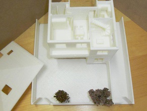arkadaşım josep evime binalar yapılar 3 katlı ev 3d print model - Mito3D