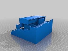 house nice buildings structures swiming pool 3d print model - Mito3D
