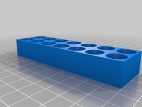 er-11 collet holder tool holders boxes customized 3d print model - Mito3D