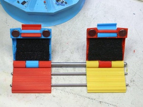butt soldering wire holder electronics jig splice workbench 3d print model - Mito3D