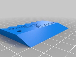 keychain surfboard wax comb 3d printing surfing 3d print model - Mito3D
