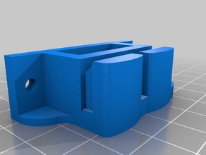 hictop prusa i3 y-axis belt holder rework 3d printer parts 3d print model - Mito3D