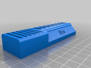 mijn maat gemaakte usb-stick, sd-kaart houder v20 organisatie 3d print model - Mito3D