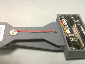 luz led caja de cartón la impresora 3d calor cubierta botón pulsador momentáneo accesorios interruptor 3d print model - Mito3D