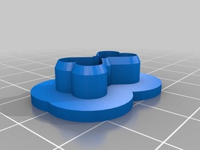 kleine boog fondant cutter keuken dineren 3d print model - Mito3D