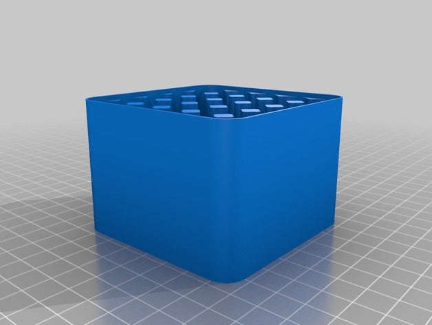 cassa di batteria aa 5x5 i contenitori personalizzato 3D print model - Mito3D