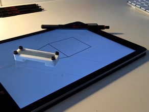 ruler tablet drawing ipad sketching 3d print model - Mito3D