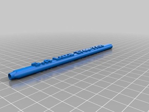 caneta oficial office customized 3d print model - Mito3D