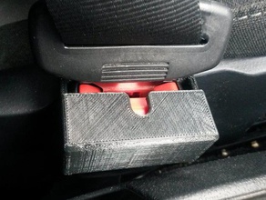 seatbelt lock automotive child 3d print model - Mito3D