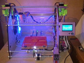 Mendel 3d printer type kleine relatief printers zelfgemaakte 3d print model - Mito3D