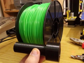 freesculpt filament adaptör prusa i3 hephestos 38 mm 21 3d baskı tutucu filaman makara 3d print model - Mito3D