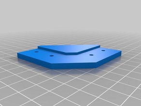 corner bracket 20mm aluminum square tube 3d printer parts 3d print model - Mito3D