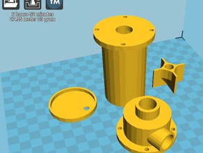 water pump machine tools 3d print model - Mito3D