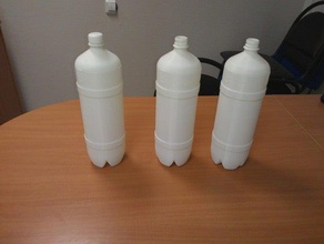 plastic bottle 2l food drink water 3d print model - Mito3D