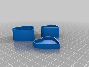 jewelry box 2 layer 3d print model - Mito3D