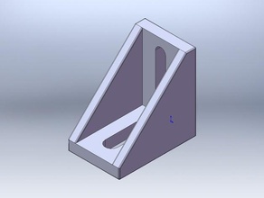 l-mounting bracket other 3d print model - Mito3D