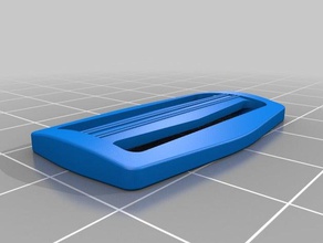 slide buckle diy belt belt buckle belt clip 3d print model - Mito3D