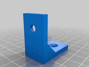 kleine plank beugel organisatie 3d print model - Mito3D