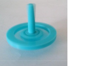 spinning top thinkfun compatible construction toys wheel thinkfunchallenge 3d print model - Mito3D