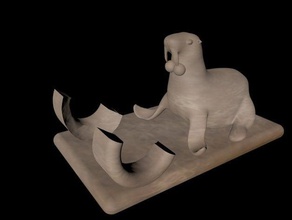 wally tiener walrus telefoon doc mobile robertus keers rotterdam 3d print model - Mito3D