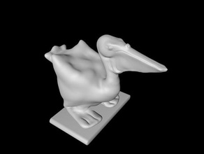 de polly pelican kunst 3d ontwerper robertus keers rotterdam 3d print model - Mito3D