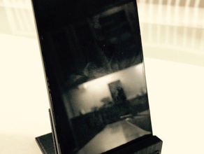 telefono stand mobile lg 3d print model - Mito3D