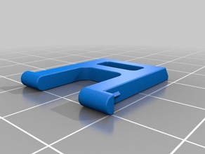 keyboard foot logitech k100 computer stand replacement part 3d print model - Mito3D