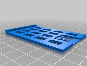 il mio personalizzato modulare la facciata di un edificio gli edifici strutture 3d print model - Mito3D