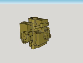 360 montar 6 cámara gopro Vídeo en grados 3d print model - Mito3D