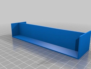 caulk practice corner piece bathroom 3d print model - Mito3D