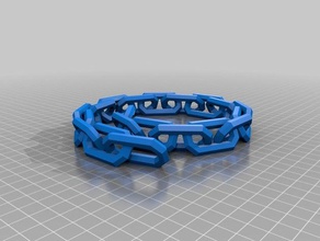 my customized chain generator spiral other 3d print model - Mito3D