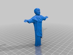 trump redentore sculture scherzo perché così serius 3d print model - Mito3D