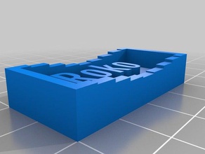 roko etiqueta de aprendizagem personalizado 3d print model - Mito3D
