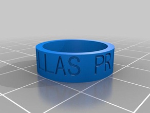 mijn maat ring ringen 3d print model - Mito3D