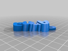 anna organizzazione personalizzato 3d print model - Mito3D