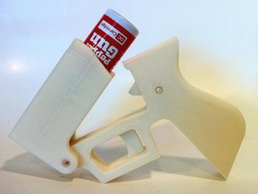 3d biber gazı silahı basılmıştır el araçlar oyuncak değil silah 3d print model - Mito3D