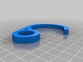 tubo de gancho organización 3d print model - Mito3D